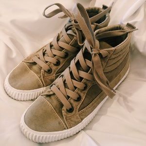 High top sneakers